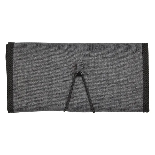 9" x 4 1/4" gray organizer made of 600 denier polyester... from ASI 61125 Hit Promotional Products / Hit®