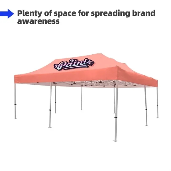 A sturdy 20' x 20' canopy tent with custom sizing for... from ASI 66230 Landes Inc
