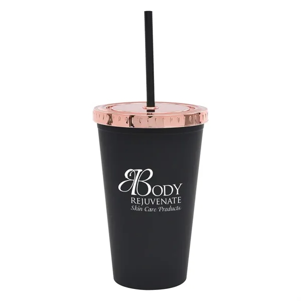 16 oz. tumbler made of AS material with double-wall insulation for... from ASI 61125 Hit Promotional Products / Hit®