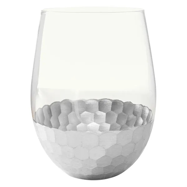 18 oz. stemless wine glass with metallic color options... from ASI 61125 Hit Promotional Products / Hit®