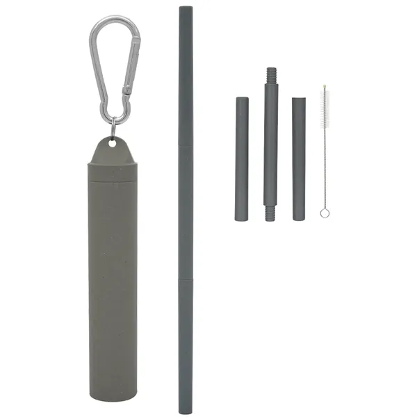 Reusable straw that measures 9" and wire cleaning brush in a... from ASI 61125 Hit Promotional Products / Hit®