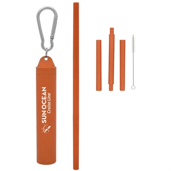 Reusable straw that measures 9" and wire cleaning brush in a... from ASI 61125 Hit Promotional Products / Hit®
