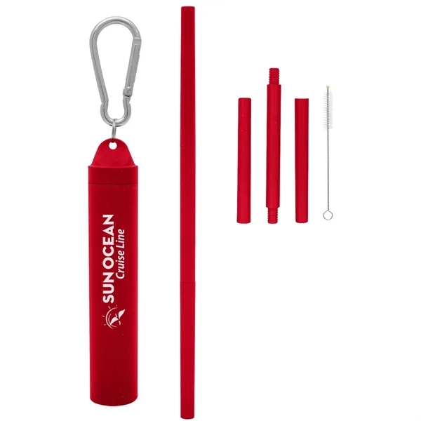 Reusable straw that measures 9" and wire cleaning brush in a... from ASI 61125 Hit Promotional Products / Hit®