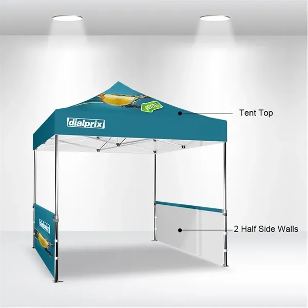 A sturdy 10' x 10' canopy tent for outdoor events and... from ASI 66230 Landes Inc
