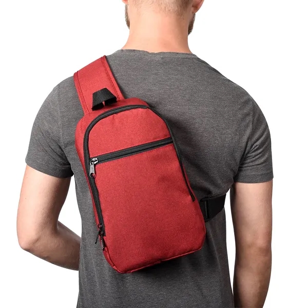 Chris Crossbody sling bag for holding valuables while keeping your hands... from ASI 61125 Hit Promotional Products / Hit®