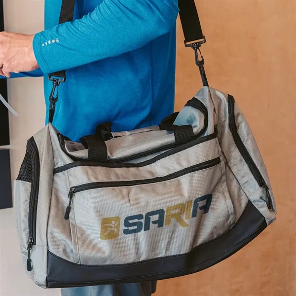 Training Day duffel bag for storing clothes and equipment for the... from ASI 61125 Hit Promotional Products / Hit®