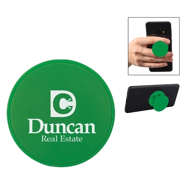 Collapsible phone grip and stand for taking calls, making video calls,... from ASI 61125 Hit Promotional Products / Hit®