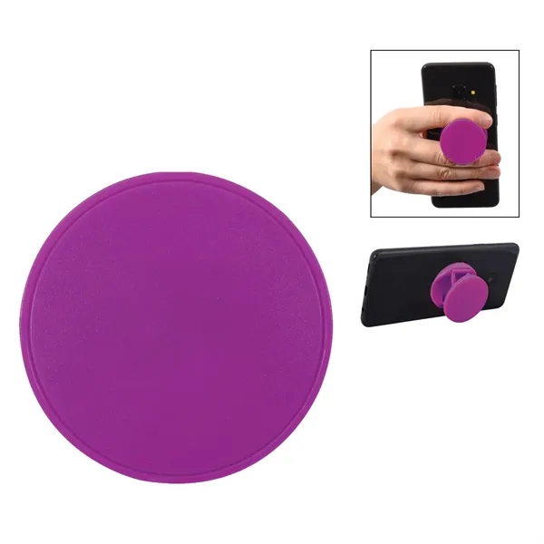 Collapsible phone grip and stand for taking calls, making video calls,... from ASI 61125 Hit Promotional Products / Hit®