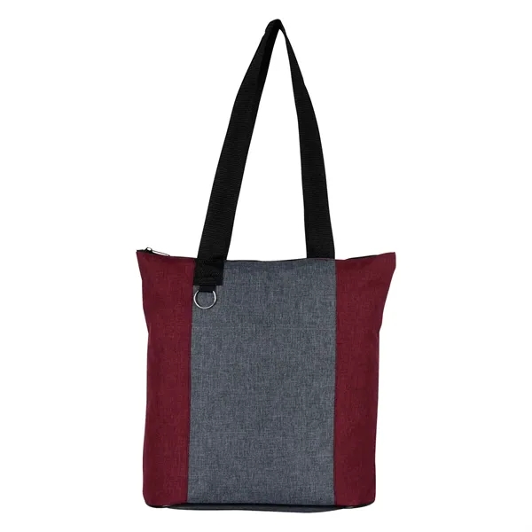 Heathered fun tote bag for carrying your essential items from place... from ASI 61125 Hit Promotional Products / Hit®