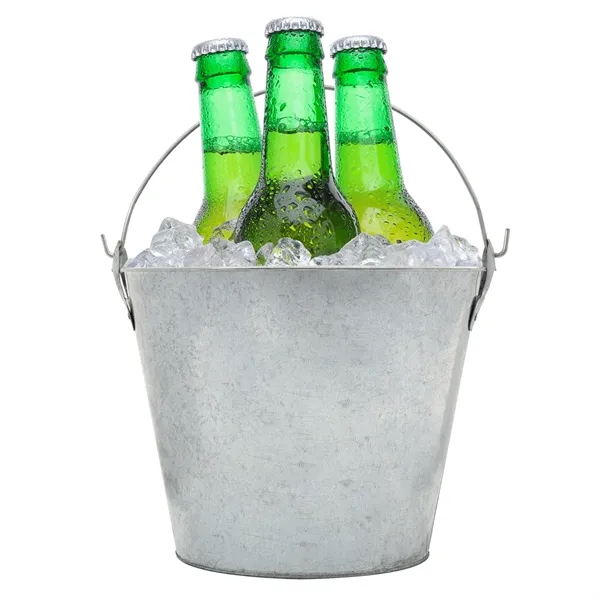 5 liter Bevy beverage bucket for serving bottles at a restaurant... from ASI 61125 Hit Promotional Products / Hit®