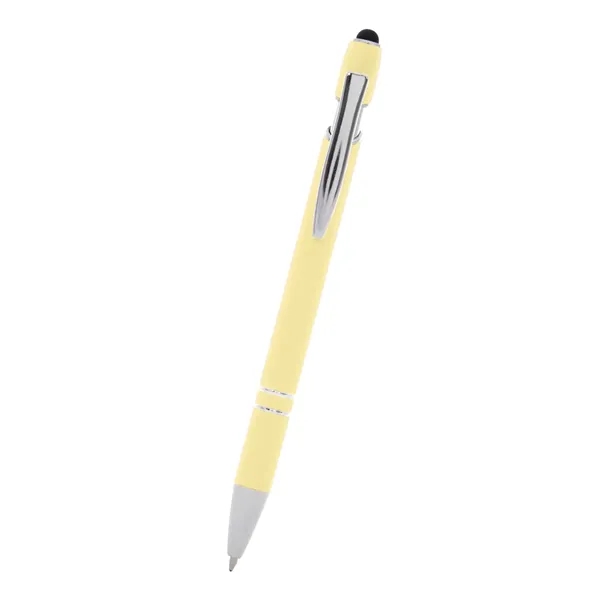 Plunger-action Lexington incline stylus pen with a rubberized barrel.... from ASI 61125 Hit Promotional Products / Hit®