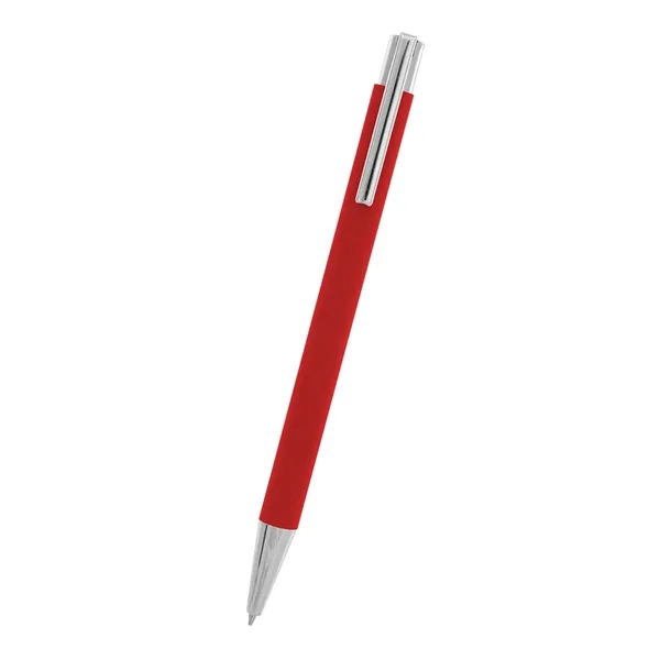 Plunger-action Beatrix pen with a rubberized aluminum body for taking notes... from ASI 61125 Hit Promotional Products / Hit®
