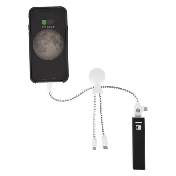 Xoopar Mr Bio all in one charging cable with various connectors... from ASI 61125 Hit Promotional Products / Hit®