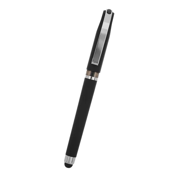 Avendale velvet touch pen with gel ink, a rubber grip, and... from ASI 61125 Hit Promotional Products / Hit®