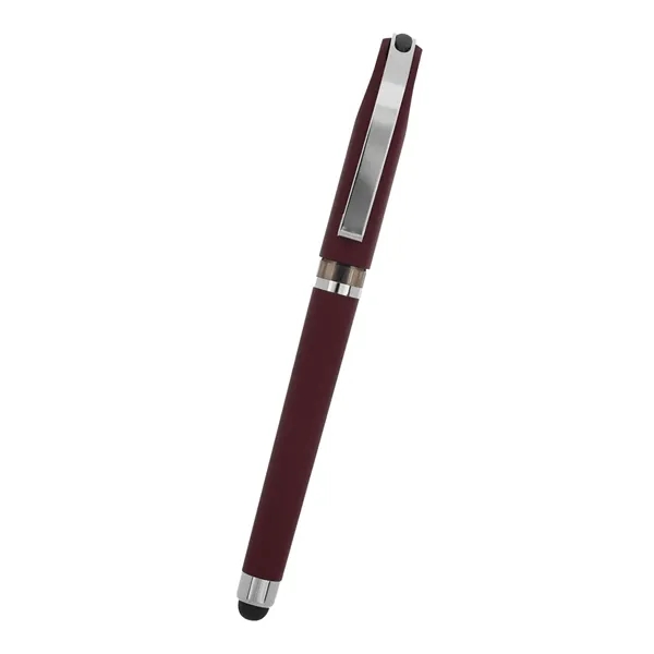 Avendale velvet touch pen with gel ink, a rubber grip, and... from ASI 61125 Hit Promotional Products / Hit®