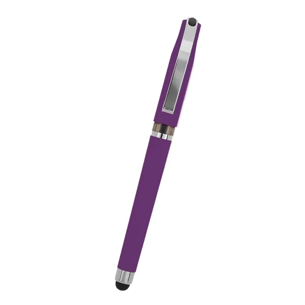 Avendale velvet touch pen with gel ink, a rubber grip, and... from ASI 61125 Hit Promotional Products / Hit®