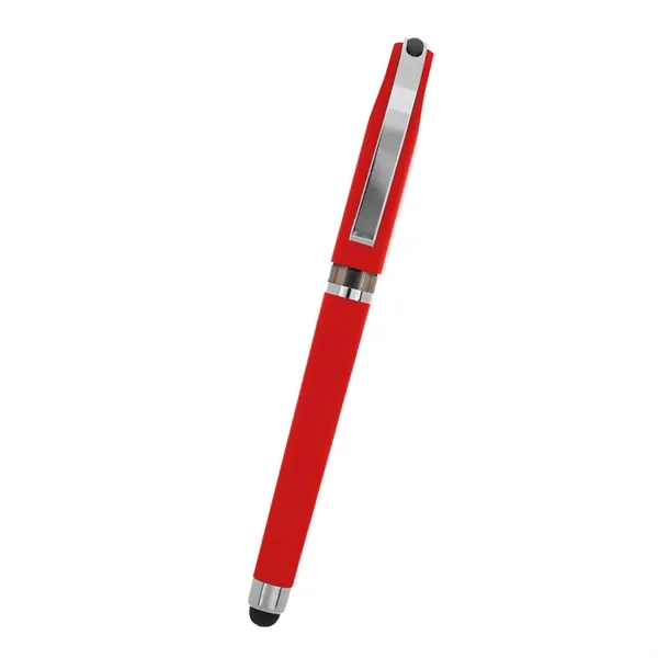 Avendale velvet touch pen with gel ink, a rubber grip, and... from ASI 61125 Hit Promotional Products / Hit®