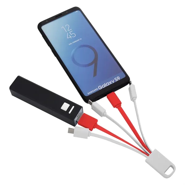 5-in-1 Cosmo charging buddy with various connectors for keeping phones and... from ASI 61125 Hit Promotional Products / Hit®