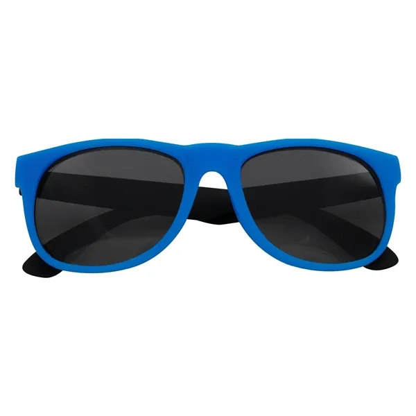 Kapowski rubberized sunglasses for a boost in style while protecting against... from ASI 61125 Hit Promotional Products / Hit®