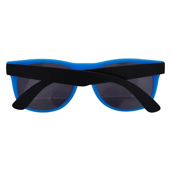 Kapowski rubberized sunglasses for a boost in style while protecting against... from ASI 61125 Hit Promotional Products / Hit®