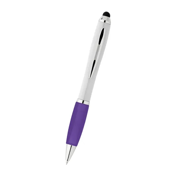 Antibacterial twist-action stylus pen that helps limit the spread of harmful... from ASI 61125 Hit Promotional Products / Hit®