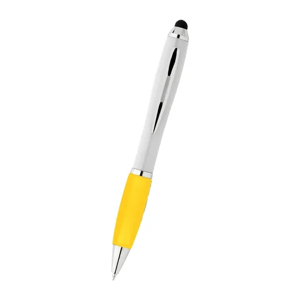 Antibacterial twist-action stylus pen that helps limit the spread of harmful... from ASI 61125 Hit Promotional Products / Hit®