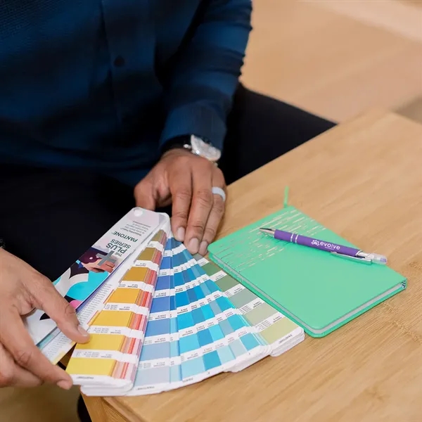 Mia incline pen with highlighter for jotting down notes and highlighting... from ASI 61125 Hit Promotional Products / Hit®