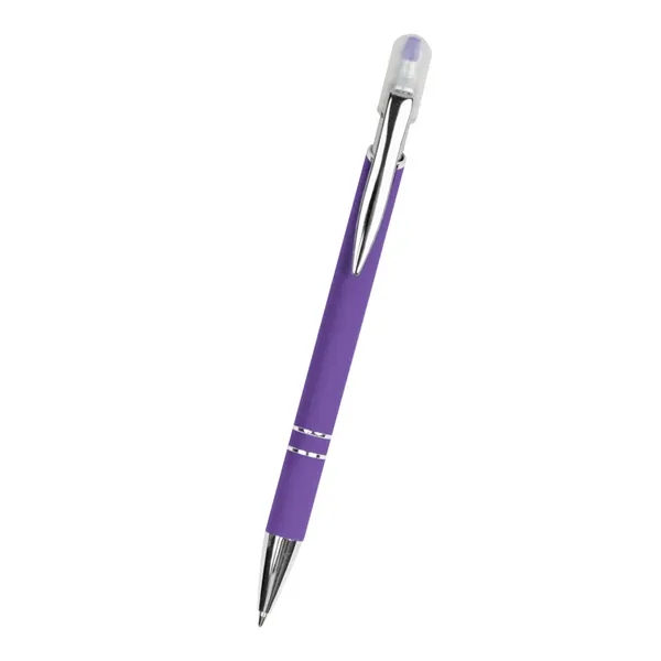 Mia incline pen with highlighter for jotting down notes and highlighting... from ASI 61125 Hit Promotional Products / Hit®