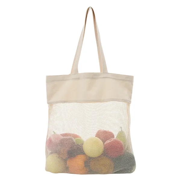 Carlisle market tote bag made of cotton canvas with 22 1/2"... from ASI 61125 Hit Promotional Products / Hit®