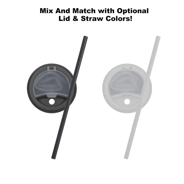 16 oz. travel tumbler with straw for storing a delicious drink... from ASI 61125 Hit Promotional Products / Hit®