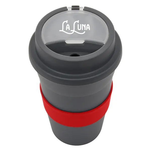 16 oz. travel tumbler with straw for storing a delicious drink... from ASI 61125 Hit Promotional Products / Hit®