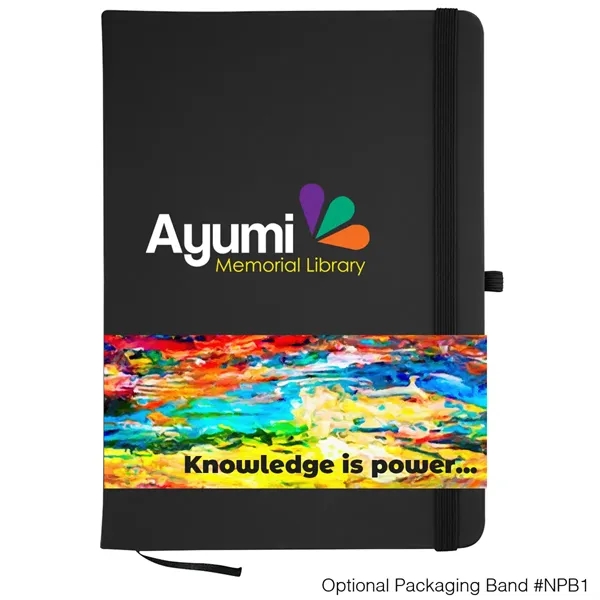 Journal with anitmicrobial additive for jotting down notes whether you're a... from ASI 61125 Hit Promotional Products / Hit®