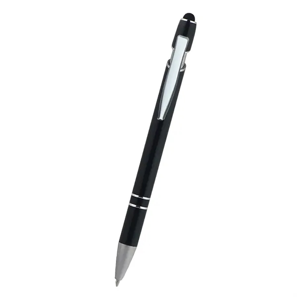 Plunger-action aluminum Piper incline stylus pen for taking notes.... from ASI 61125 Hit Promotional Products / Hit®