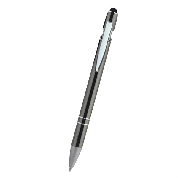 Plunger-action aluminum Piper incline stylus pen for taking notes.... from ASI 61125 Hit Promotional Products / Hit®
