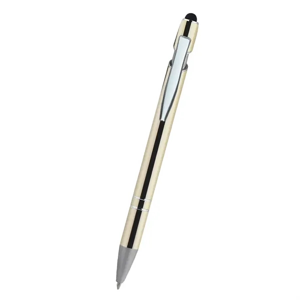 Plunger-action aluminum Piper incline stylus pen for taking notes.... from ASI 61125 Hit Promotional Products / Hit®