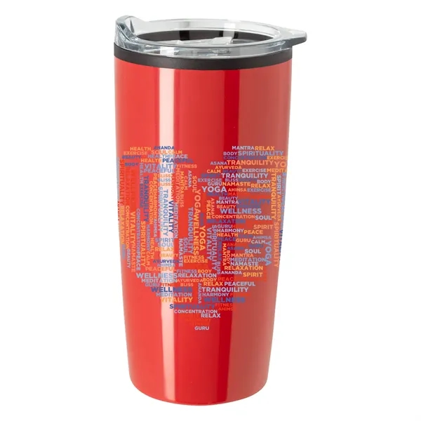 20-ounce double-wall insulated stainless steel tumbler with sliding lid.... from ASI 61125 Hit Promotional Products / Hit®