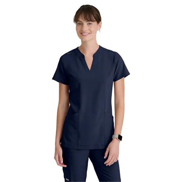 Grey's Anatomy Evolve Stretch - Women's Two Pocket Notch ...... from ASI 86018 Scrub Authority