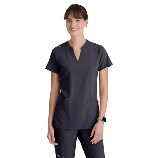 Grey's Anatomy Evolve Stretch - Women's Two Pocket Notch ...... from ASI 86018 Scrub Authority
