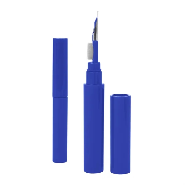 4.25" x .5" plastic and metal earbud cleaning kit with removable... from ASI 61125 Hit Promotional Products / Hit®