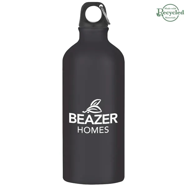 20 oz. Aluminum bike bottle with split ring and black lid.... from ASI 61125 Hit Promotional Products / Hit®