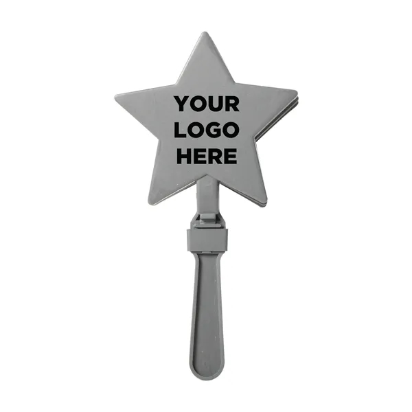 7" plastic star-shaped hand clapper... from ASI 42016 Brighter Promotions Inc / Chemical Light™