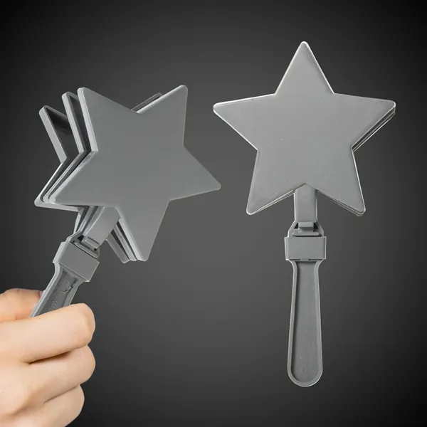 7" plastic star-shaped hand clapper... from ASI 42016 Brighter Promotions Inc / Chemical Light™