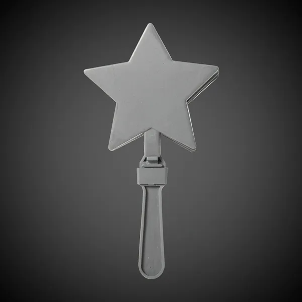 7" plastic star-shaped hand clapper... from ASI 42016 Brighter Promotions Inc / Chemical Light™