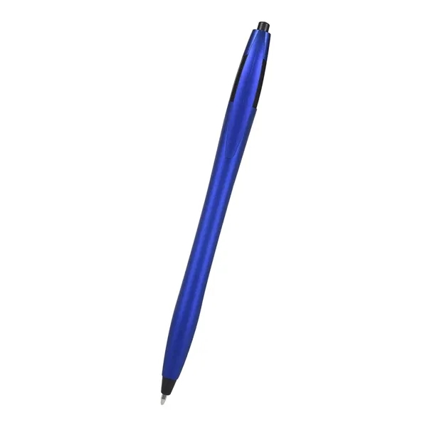 Plunger action dart pen with a metallic build measuring 5 3/4"... from ASI 61125 Hit Promotional Products / Hit®