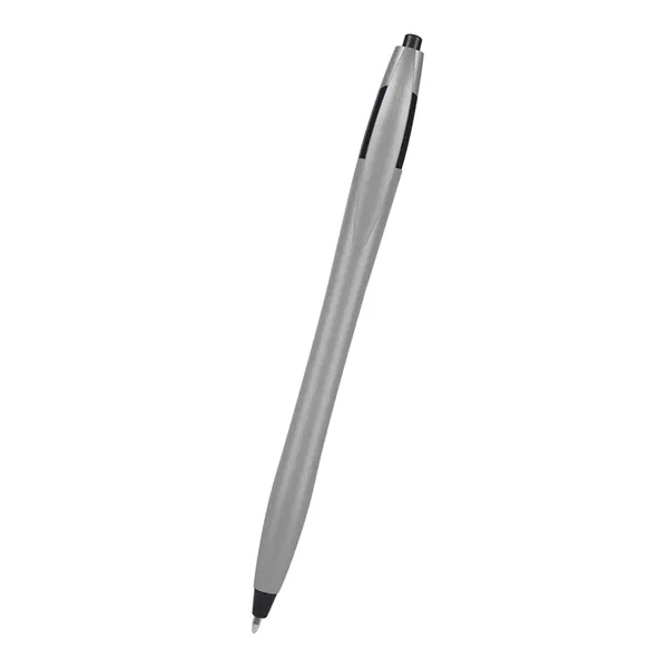 Plunger action dart pen with a metallic build measuring 5 3/4"... from ASI 61125 Hit Promotional Products / Hit®