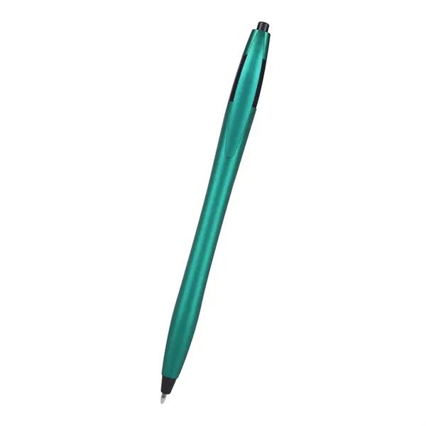 Plunger action dart pen with a metallic build measuring 5 3/4"... from ASI 61125 Hit Promotional Products / Hit®