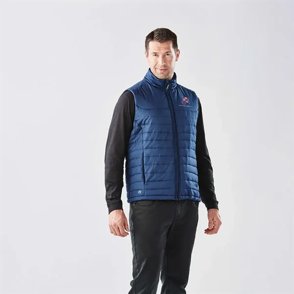 Men's vest with a water-repellent finish, quilted body and zippered pockets.... from ASI 61125 Hit Promotional Products / Hit®