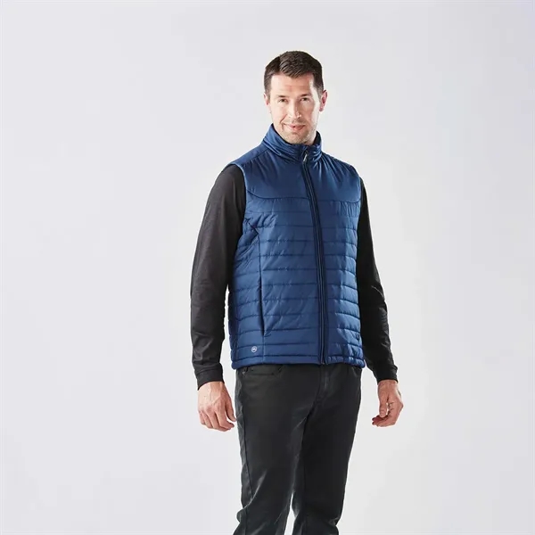 Men's vest with a water-repellent finish, quilted body and zippered pockets.... from ASI 61125 Hit Promotional Products / Hit®