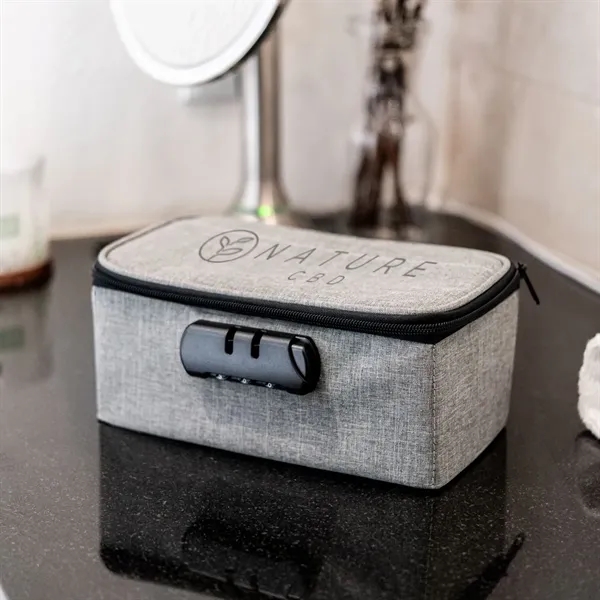 4" x 4.5" x 9.5" stash bag with a zippered main... from ASI 61125 Hit Promotional Products / Hit®