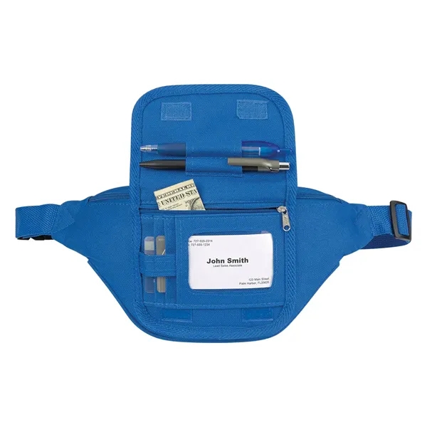 600 denier polyester fanny pack with an adjustable waist strap, zippered... from ASI 61125 Hit Promotional Products / Hit®